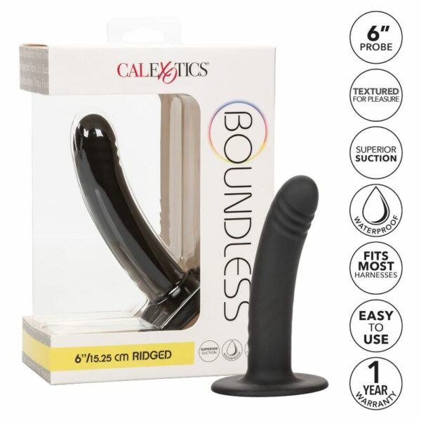 CALEXOTICS - BOUNDLESS DILDO 15.25 CM COMPATIBLE CON ARNES - Imagen 2