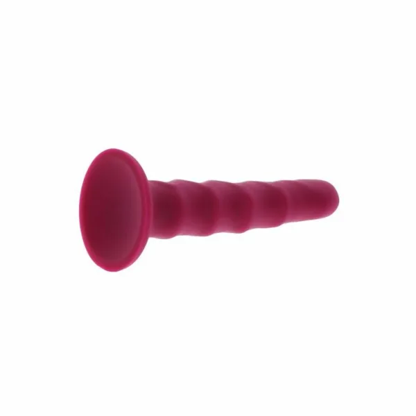 GET REAL - RIBBED DONG 12 CM ROJO - Imagen 5