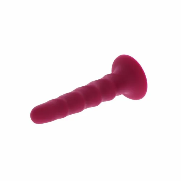 GET REAL - RIBBED DONG 12 CM ROJO - Imagen 4