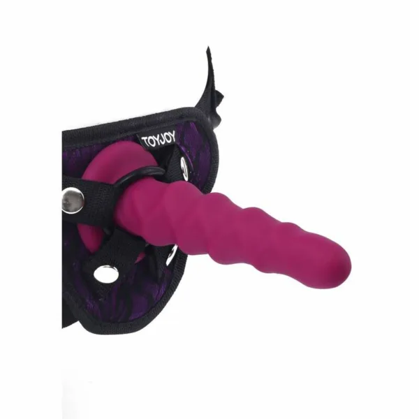 GET REAL - RIBBED DONG 12 CM ROJO - Imagen 2