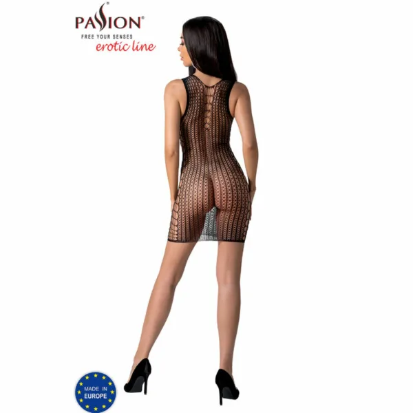 PASSION - BS097 BODYSTOCKING NEGRO TALLA UNICA - Imagen 4