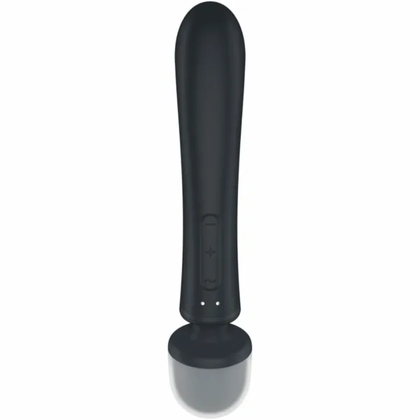 SATISFYER - TRIPLE LOVER MASAJEADOR VIBRADOR RABBIT GRIS - Image 5