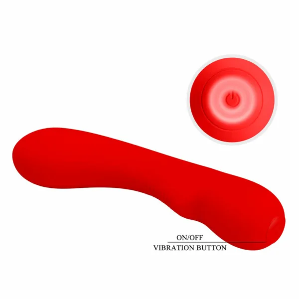 PRETTY LOVE - PRESCOTT VIBRADOR RECARGABLE ROJO - Image 6