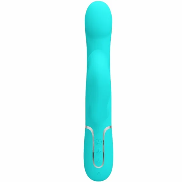 PRETTY LOVE - VIBRADOR RABBIT PERLAS VERDE AGUA - Image 2