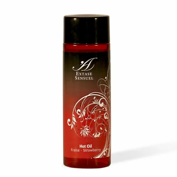 EXTASE SENSUAL - ACEITE ESTIMULANTE CALOR FRESA 100 ML