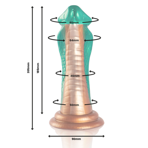 EPIC - PYTHON DILDO COBRA VERDE - Imagen 3