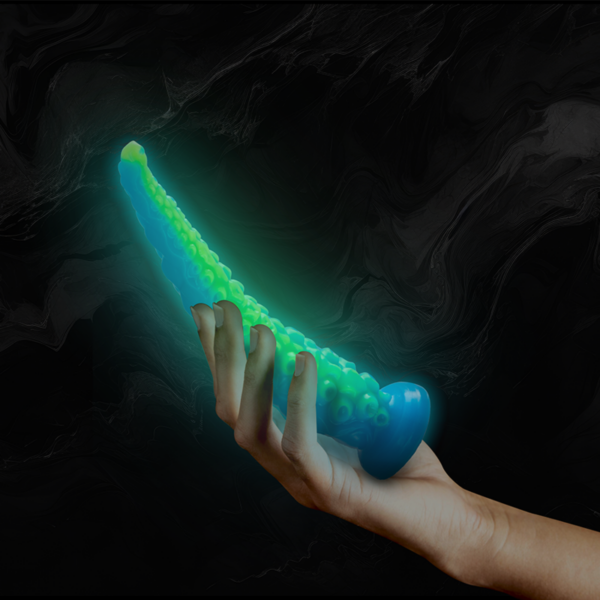 EPIC - SCYLLA DILDO TENTÁCULO FINO FLUORESCENTE TAMAÑO PEQUEÑO - Imagen 7