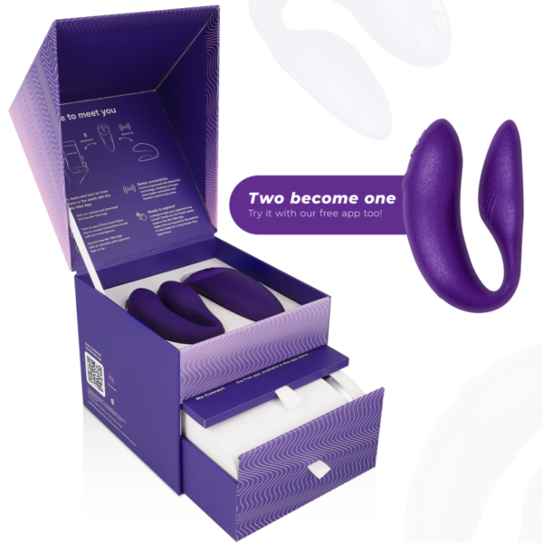 WE-VIBE - CHORUS VIBRADOR PAREJAS CON CONTROL SQUEEZE LILA - Imagen 7