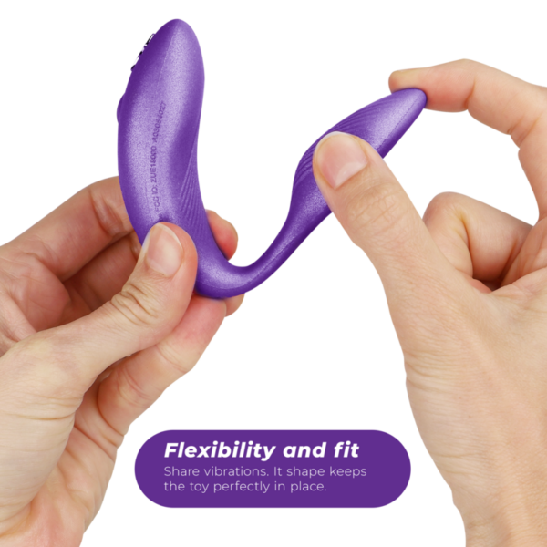 WE-VIBE - CHORUS VIBRADOR PAREJAS CON CONTROL SQUEEZE LILA - Imagen 4