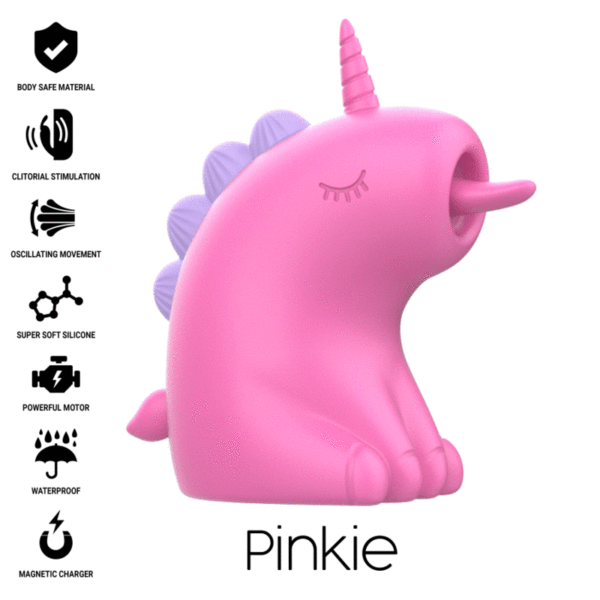 INTENSE - PINKIE ESTIMULADOR UNICORNIO FUCSIA - Imagen 7